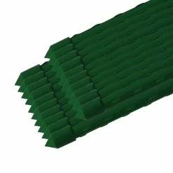 Vigoro 6 ft. Green Colored Steel Core Garden Stake -KANTE Sales vigoro tomato cages st6vg 76 1000