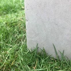 KANTE 24 in. H Square Weathered Concrete/Fiberglass Indoor Outdoor Modern Tall Seamless Planter -KANTE Sales weathered concrete kante plant pots osf0002b c80021 2 fa 1000