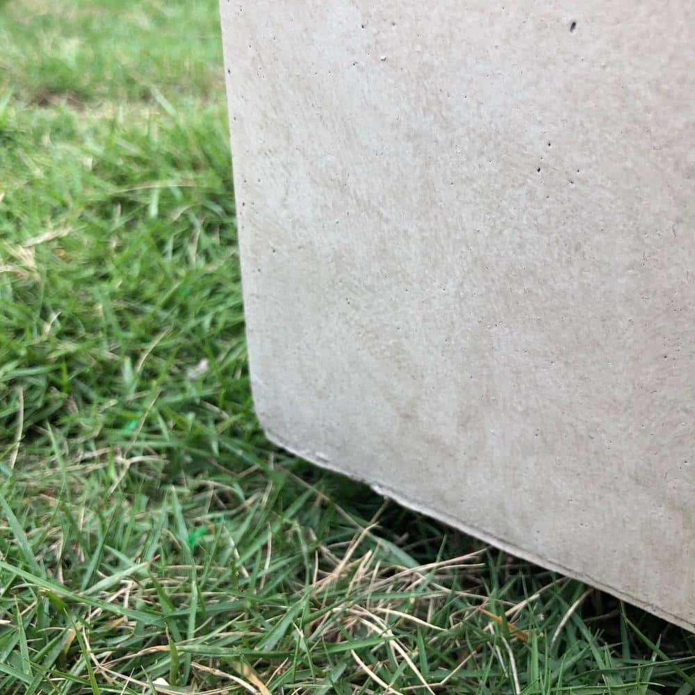 KANTE 23 in. L Rectangular Weathered Concrete/Fiberglass Indoor Outdoor Elegant Long Planter 6 KANTE 23 in. L Rectangular Weathered Concrete/Fiberglass Indoor Outdoor Elegant Long Planter - Image 4