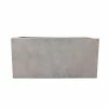 KANTE 31 in. L Rectangular Weathered Concrete/Fiberglass Indoor Outdoor Elegant Planter -KANTE Sales weathered concrete kante plant pots osf0104b c80021 2 64 1000