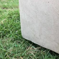 KANTE 31 in. L Rectangular Weathered Concrete/Fiberglass Indoor Outdoor Elegant Planter -KANTE Sales weathered concrete kante plant pots osf0104b c80021 2 d4 1000