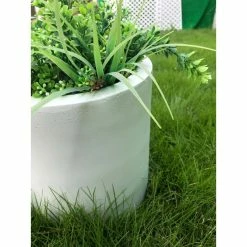KANTE 12.9 in. Dia, Pure White Lightweight Concrete Modern Cylinder Outdoor Planter 15 KANTE 12.9 in. Dia, Pure White Lightweight Concrete Modern Cylinder Outdoor Planter -KANTE Sales white kante plant pots rc0119b c80011 76 1000