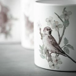 SULLIVANS Spring Print Decorative Pots - Set of 3 8 SULLIVANS Spring Print Decorative Pots - Set of 3 -KANTE Sales white sullivans plant pots cmt1199 c3 1000